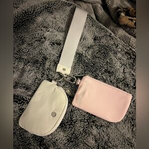 Lululemon dual pouch wristlet